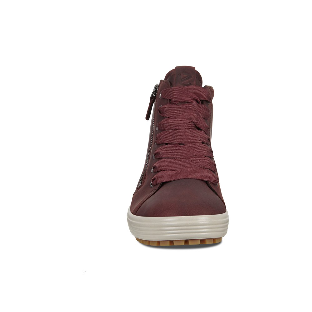 Tenis Mujer - ECCO Soft 7 Tred Gtx Hi - Vino - CRH859431